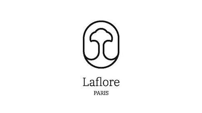 Logo with a tree for Laflore Paris