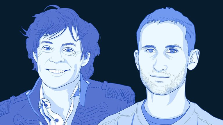 illustration of Tommy Stadlen and Michael Acton Smith