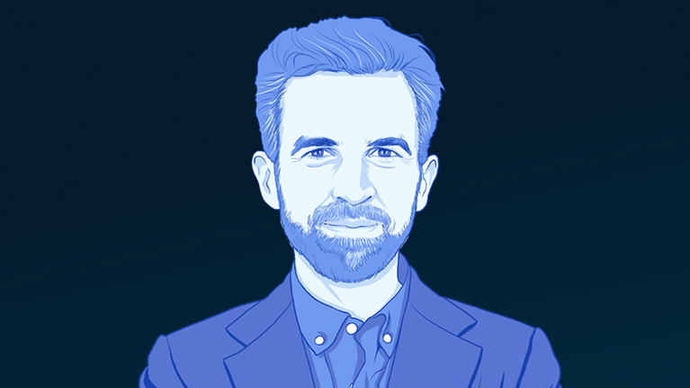 illustration of Jeremy O'Brien