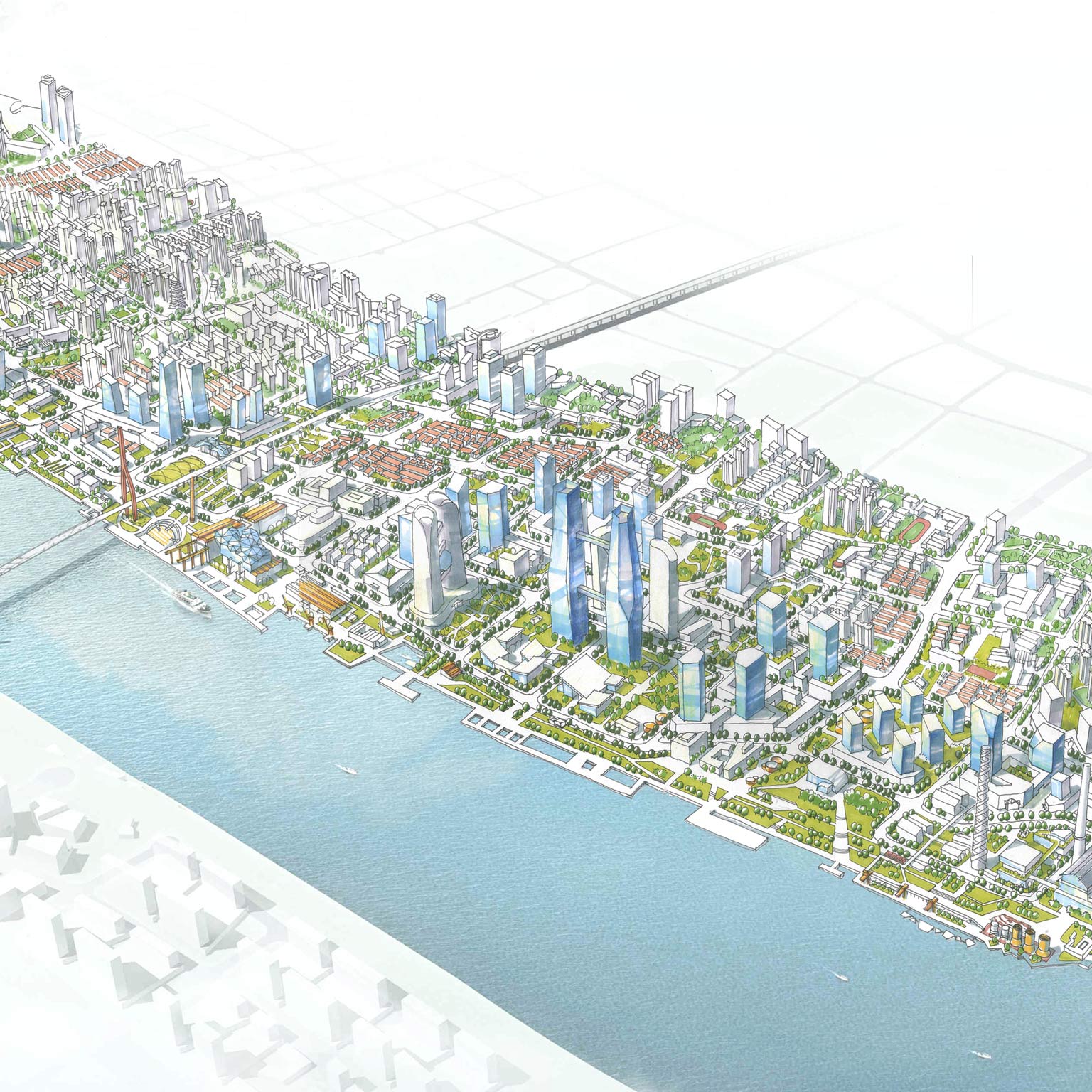 Yangpu Waterfront: From rustbelt to brainbelt