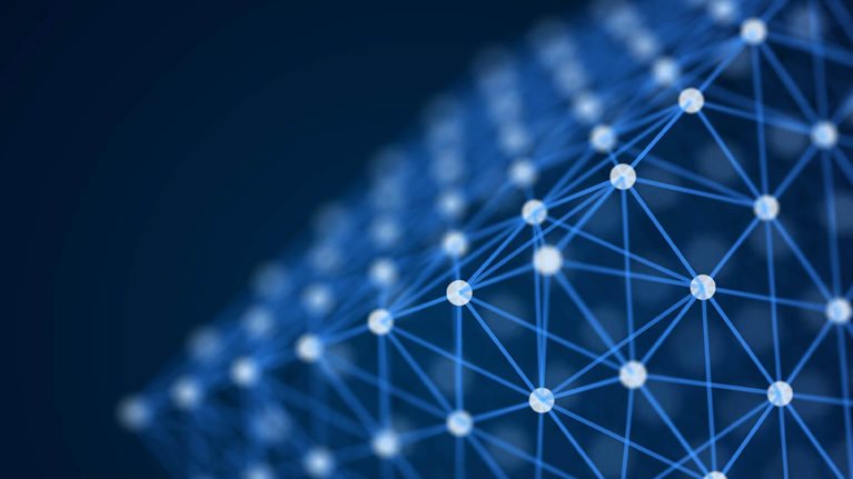 illustration corner of digital cube