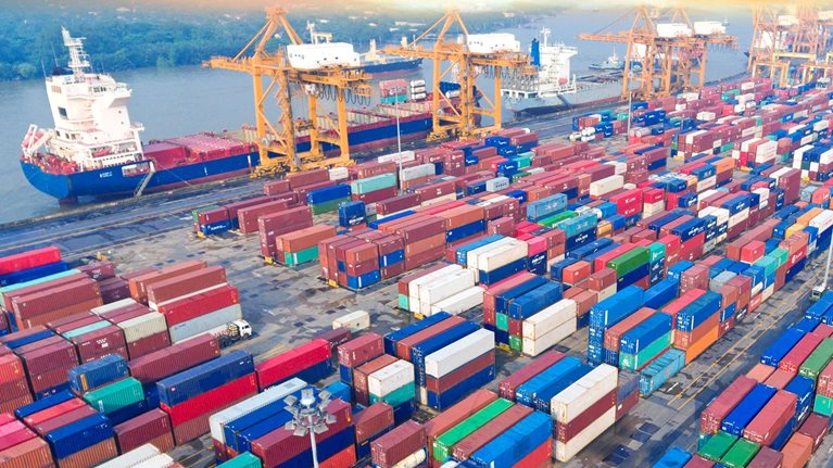 Picture of sea port