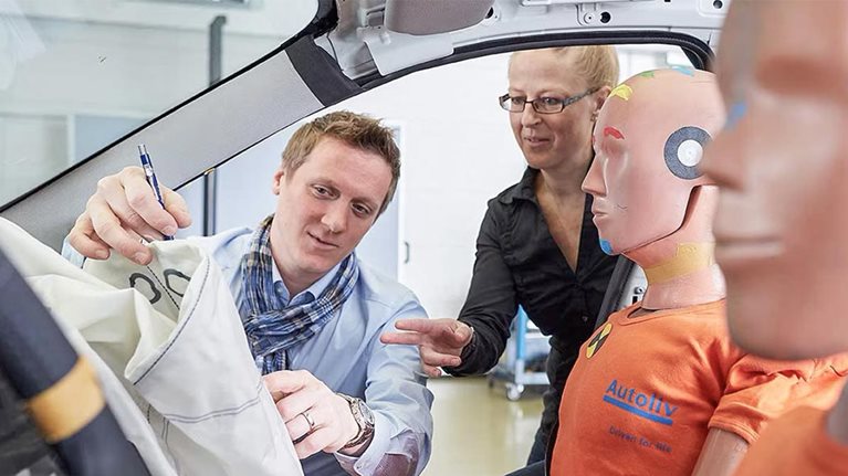Autoliv holds more than 40 percent of the global market share for automobile safety equipment. Photo credit: Autoliv