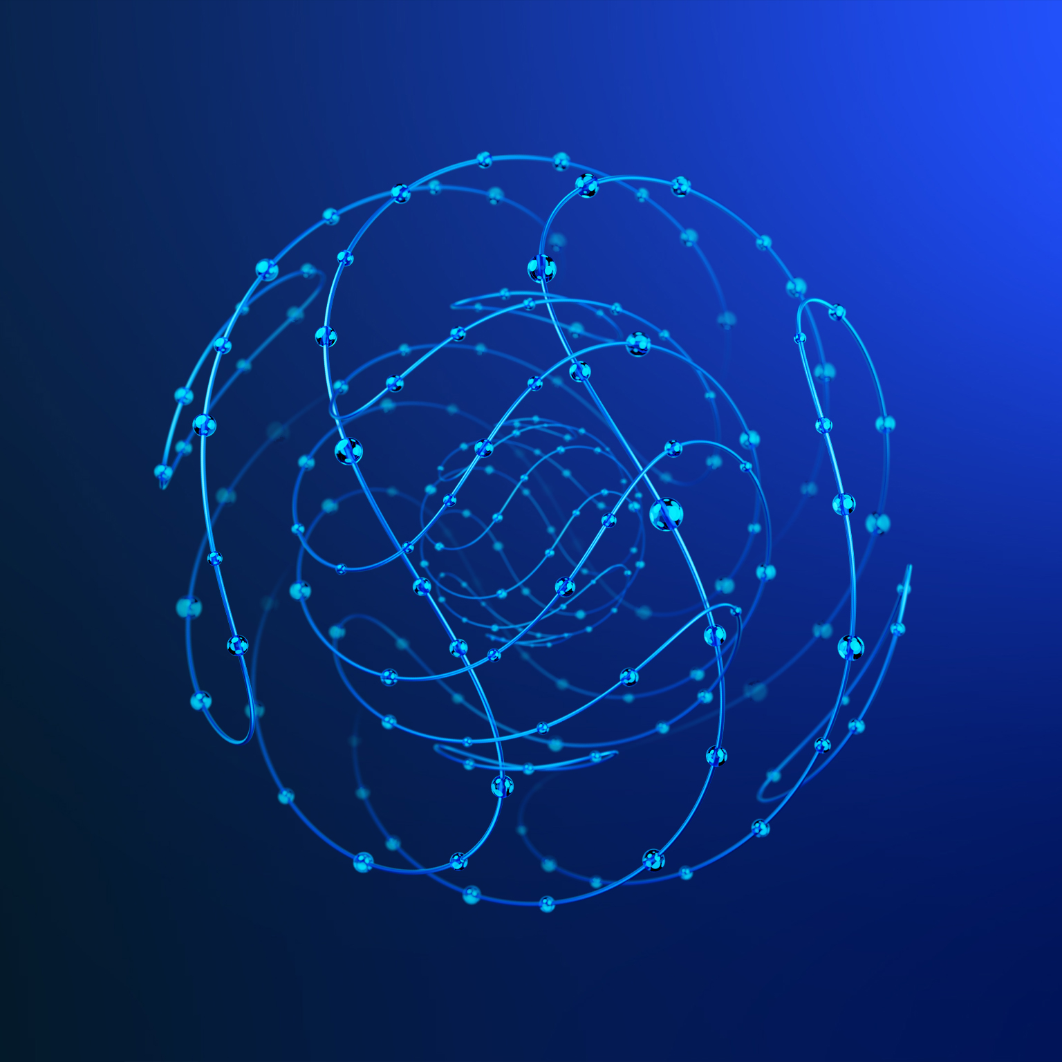 Illustration of connected concentric circles representing an epicenter.