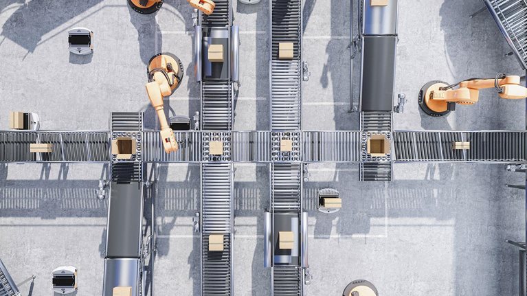 Factory conveyor belt