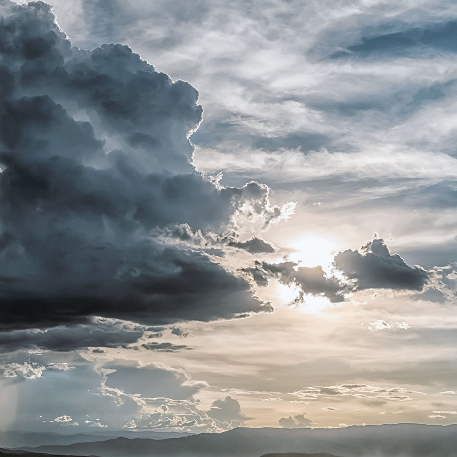 Clouds in the sky
