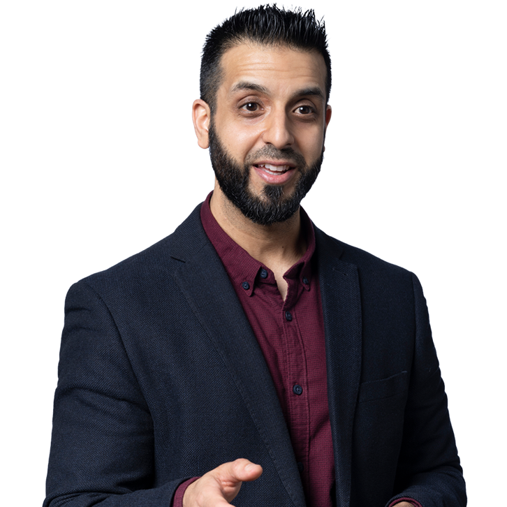 This is a profile image of Nayur Khan